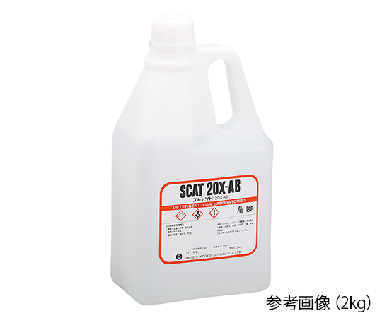 液体洗浄剤 スキャット（R） アルカリ性・無リン・除菌剤入 5kg 20X-AB