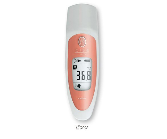 放射体温計(スタンド付) メモリ1回 ピンク CISE-01/PK 放射体温計(スタンド付) メモリ1回 ピンク CISE-01/PK