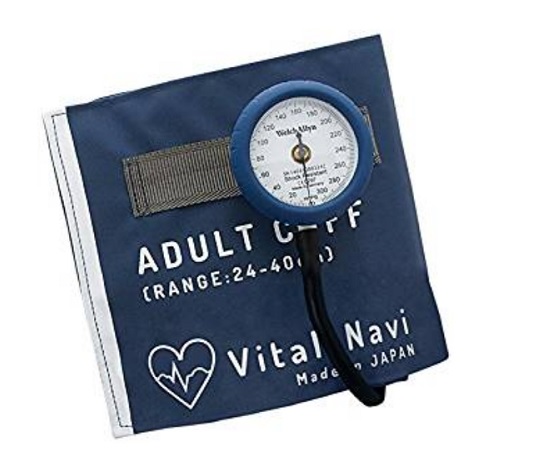 バイタルナビ血圧計ＬＦネイビーブルー