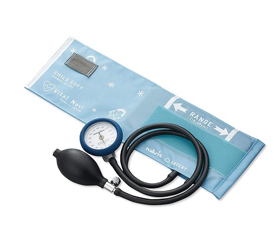 バイタルナビ血圧計ＬＦ小児スカイブルー