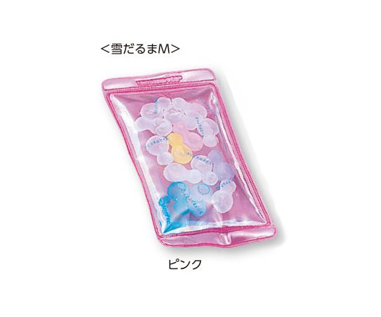 クリスタルカラーピロー雪だるまM ピンク クリスタルカラーピロー雪だるまM ピンク