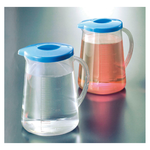 プラスチック蓄尿瓶　ユリナルジョッキ 3リットル（透明）