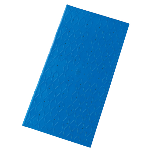 吸着すべり止めマット ブルー C入数：2枚サイズ：280×360×8mm重量：0.3kg（1枚）材質：エラストマー