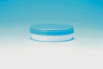 軟膏壺（平型）　Ｄ−６　無滅菌　［無滅菌　１１５　白　青　３０］ - ウインドウを閉じる