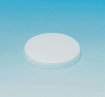 軟膏壺（平型）　Ｄ−６　無滅菌　［無滅菌　１１５　白　緑　３０］
