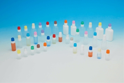 エース点眼瓶　１０ｍｌ　滅菌　透明／白　１００個入り