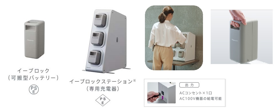 【 受注生産品】ライフバッテリー e-block(イーブロック)イーブロックステーション付き 【 受注生産品】ライフバッテリー e-block(イーブロック)イーブロックステーション付き